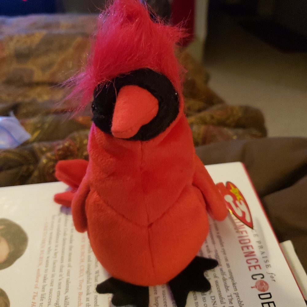 TY Beanie Baby “Mac” The Cardinal – Rare